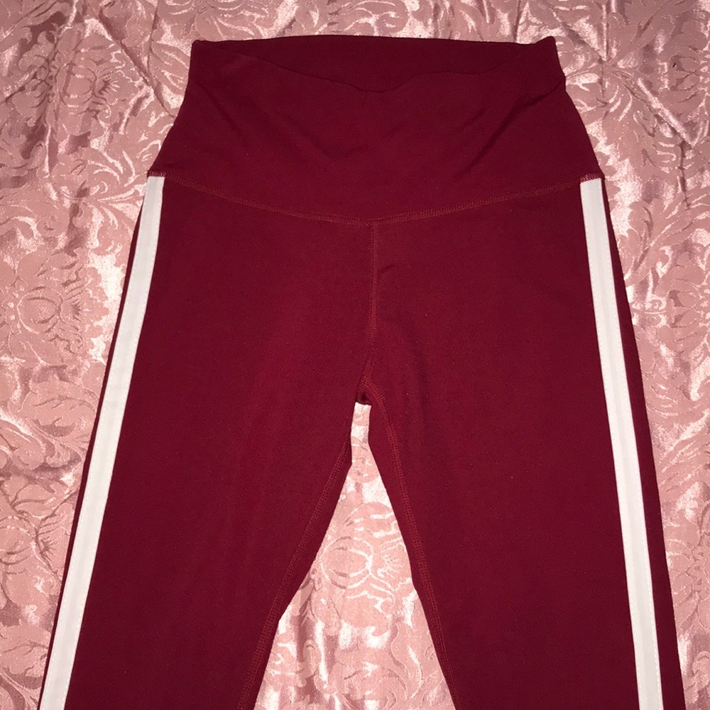 Red Sports Leggings